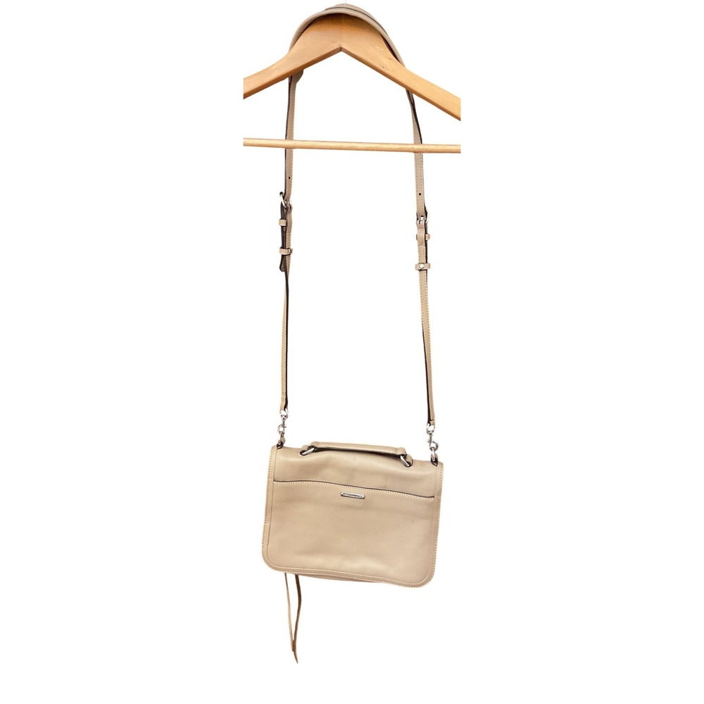 Rebecca Minkoff Crossbody Bag Minimalist Moto Chic Streetwear Neutral Versatile